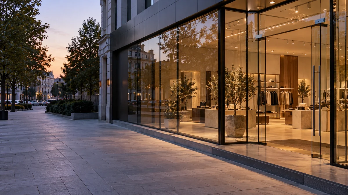 Montaj vitrine și grupuri de intrare